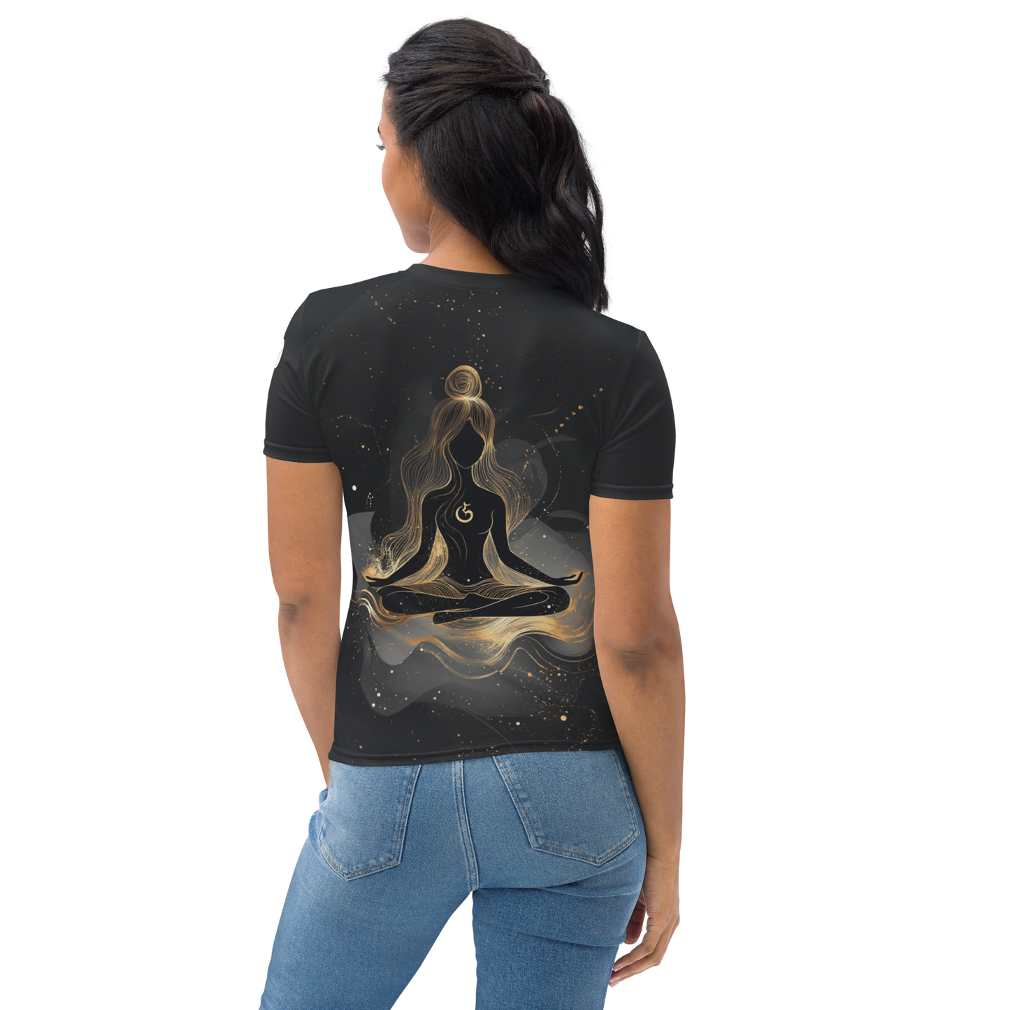 Yoga T-shirt - Golden yogi