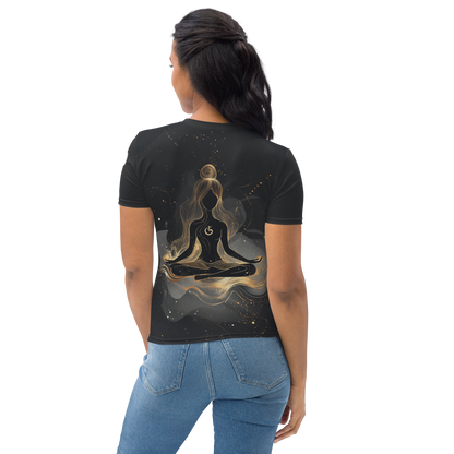 Yoga T-shirt - Golden yogi