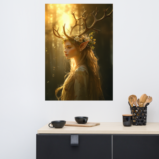 Poster - The Elf of the Enchanted Forest