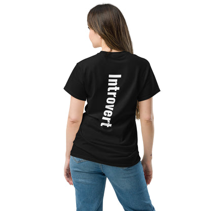 Comfy Loose Fit T-shirt - Introvert