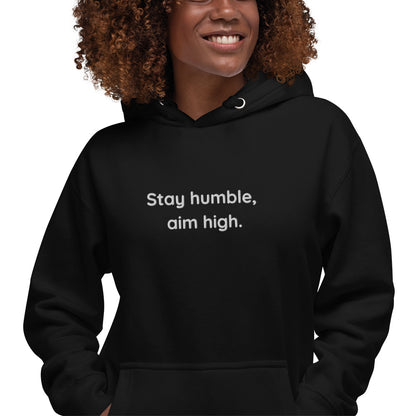 Signature Soft Hoodie - Stay humble (broderi)